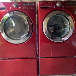 LG Washer And Electric Dryer