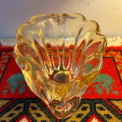 CESTA ANTIGUA DE CRISTAL MURANO 