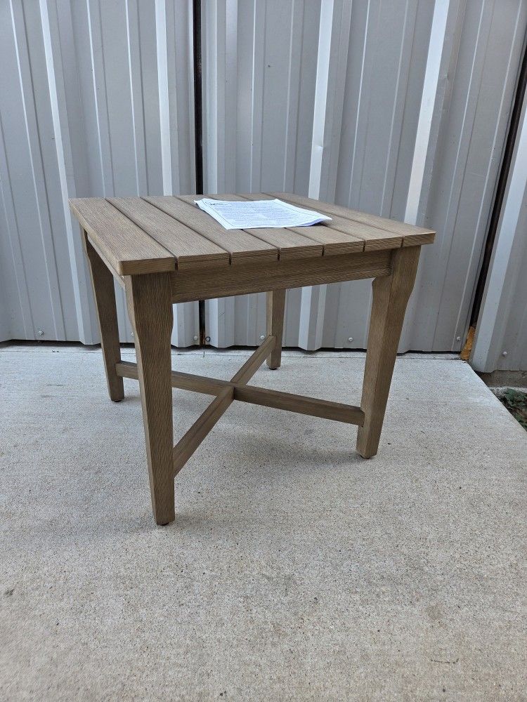 New Outdoor End Table 