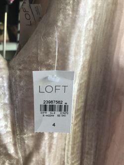 Loft Summer dress, beige, size 4