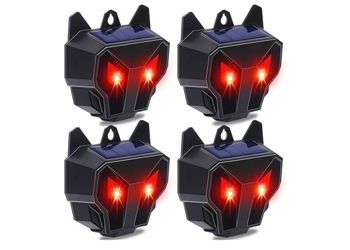 Lulu Home 4 Packs Solar Animal Repeller
