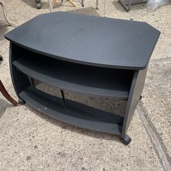 Entertainment Center With Wheels. 