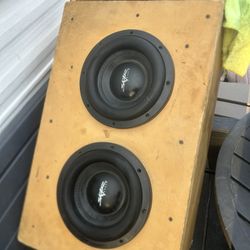skar audio 8” subs 