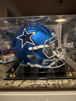Dallas Cowboy Full-Size 2017 Blaze Replica Helmet New With Deluxe Case