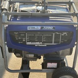Yamaha EF7200 Generator