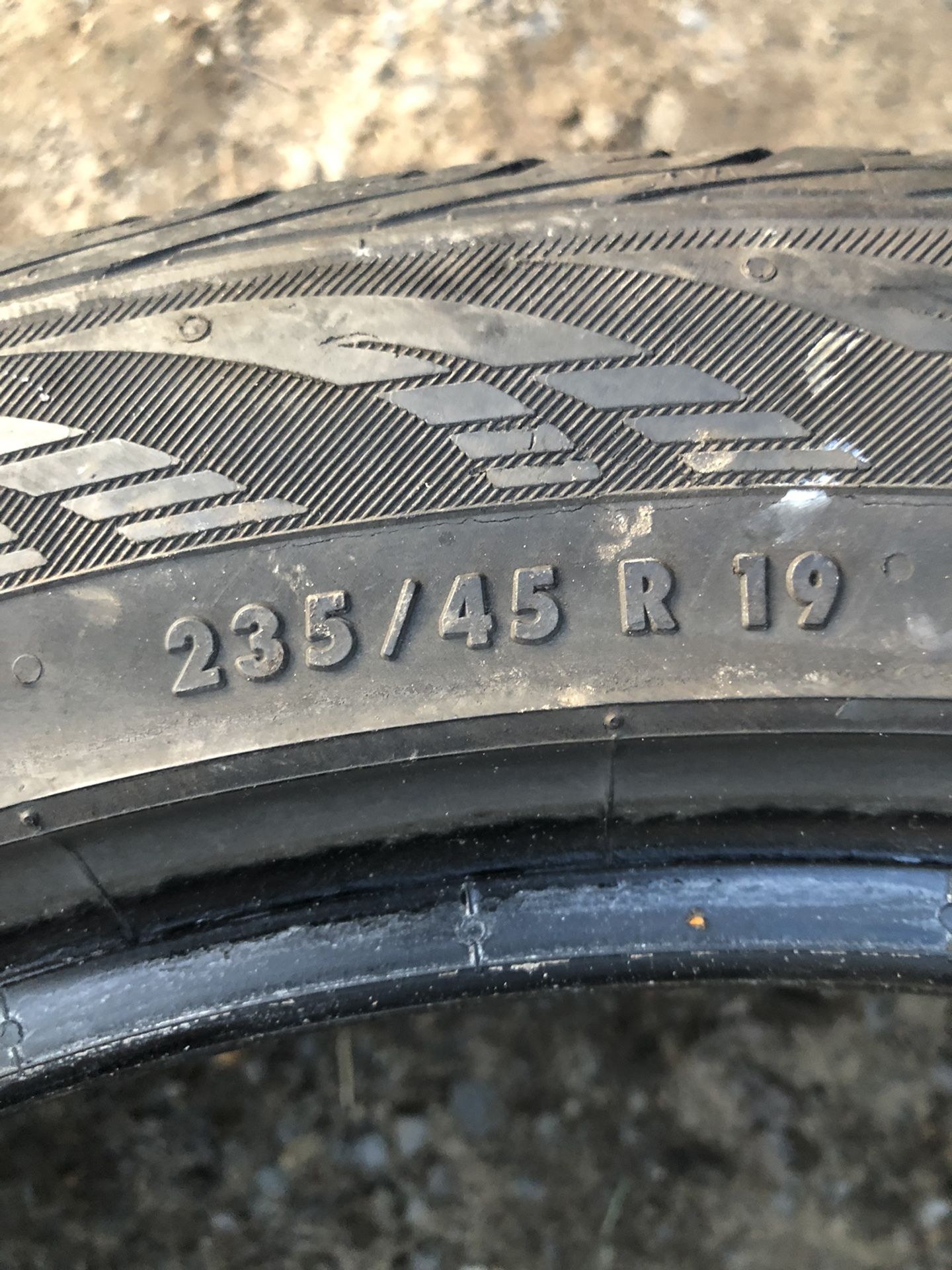 One Tire 235 45 19
