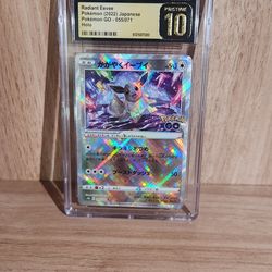 Pokémon card: Graded Pristine 10 Radiant Eevee