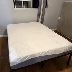 Full Bed Frame and Mattress