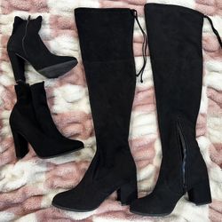 Women’s Boots- Knee Highs And Booties 