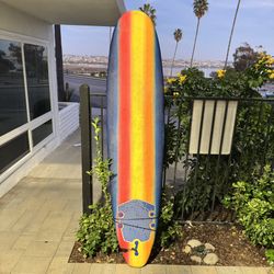 8’ Wavestorm / Gerry Lopez Beginner Surfboard w/ fins and leash included