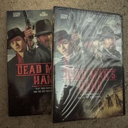 New! Dead Man’s Hand (DVD 2023) Sealed W/Slip Ships FREE Play Your Cards Right!