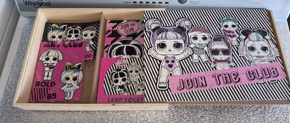 LOL 5 wooden puzzle wooden set