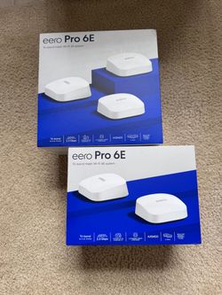 eero Pro 6E Mesh Wi-Fi System Bundle