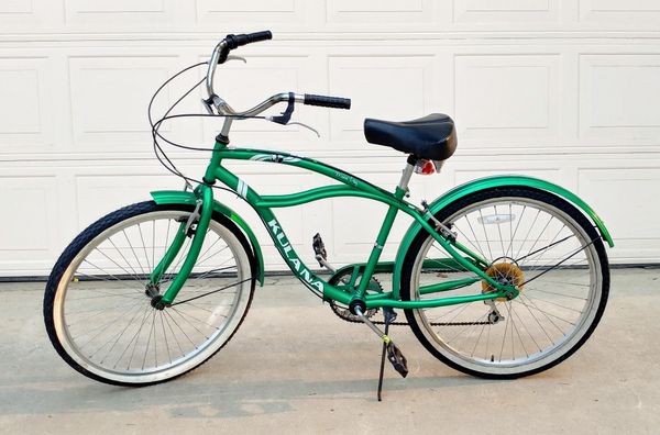 green cruiser bike