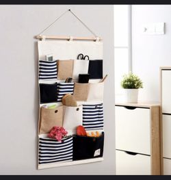 Custom made hanging organizer