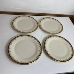 Discontinued Lenox Eclipse Salad Plates 8" 1/8" set of 4