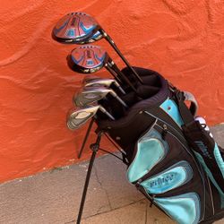 Callaway X16 LADIES Irons With Prince Driver And Woods