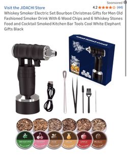Electric Whiskey Smoker Set Bourbon 
