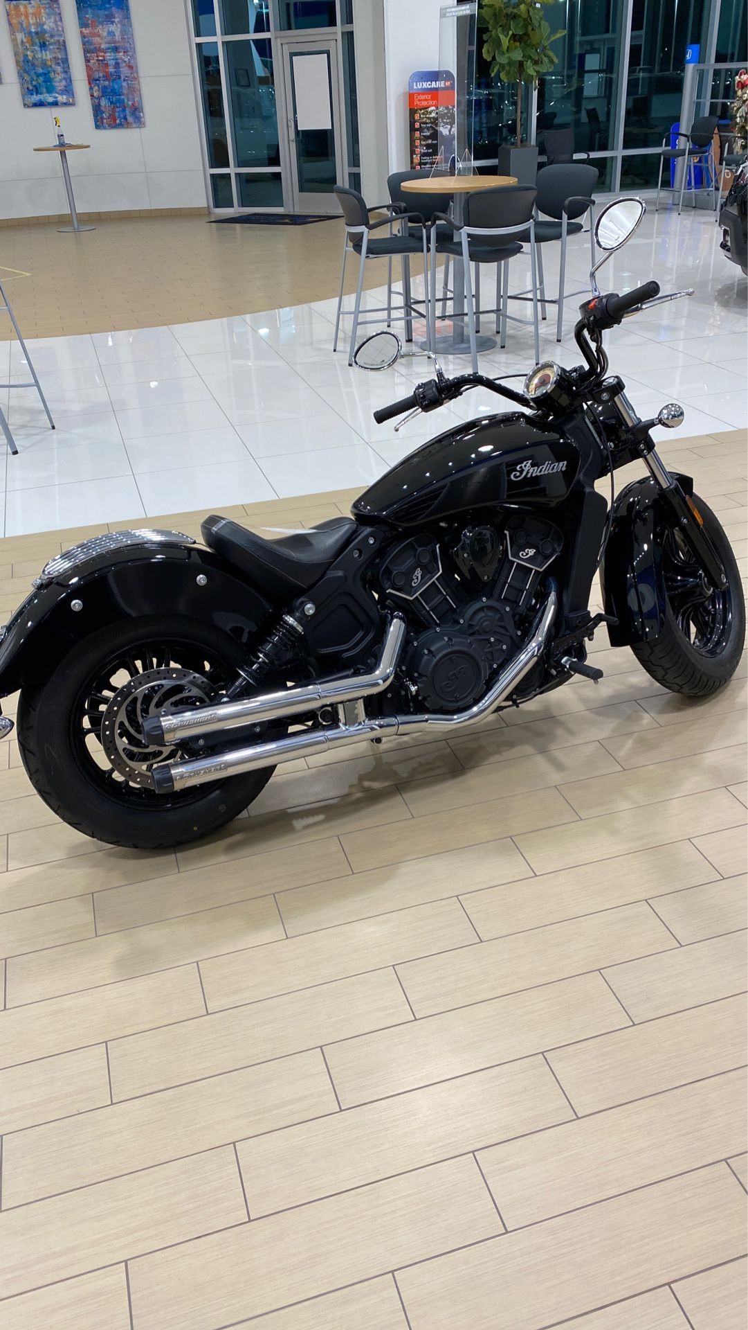 2018 Indian black scout sixty