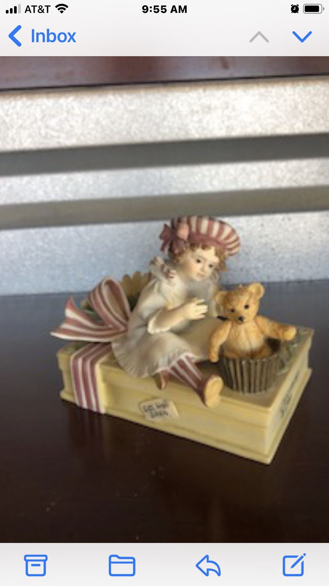 Jan Hagara Resin Figurine, $15.00, Retail $49.00