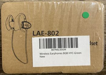 LAE-802 Wireless Earphones 8GB HYC-Green
