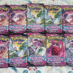 Pokémon Fusion Strike Booster Packs