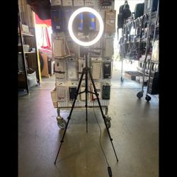 10 Inch Ring Light With Tripod