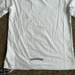 Chrome Hearts Long Sleeve White T-Shirt