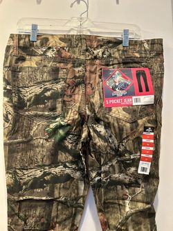 Mossy Oak Break-Up Infinity Ladies Camo Jeans Size 12