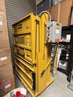 Harmony M42BC Commercial Cardboard Baler – 2017 – Recently Serviced – Excellent Condition