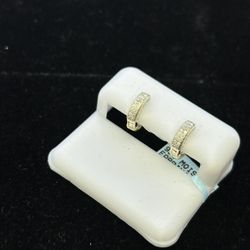 Silver Moissanite Earings 