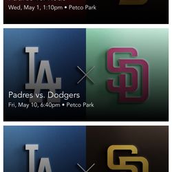 Padres Tickets 