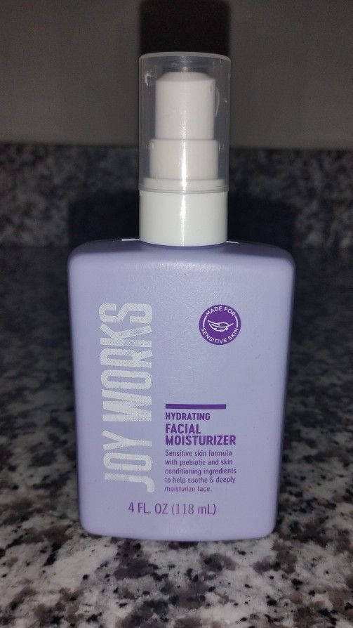 New! Joy Works Hydrating Facial Lotion