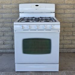SUPER NICE MAYTAG 5 BURNER GAS RANGE 5.3 cu ft OVEN STOVE HOME KITCHEN APPLIANCE CONTINOUS GRATE
