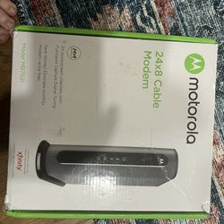 Motorola Modem Open Box