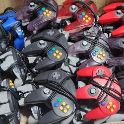 OEM Original Nintendo 64 Controllers -prices in description-