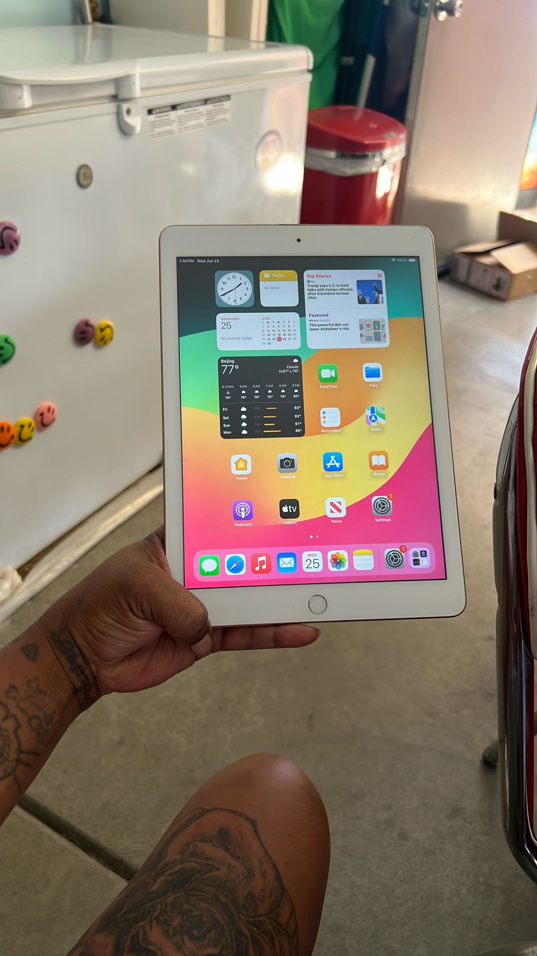 iPad 6th Gen 32 Gb *** READ DESCRIPTION ***