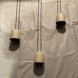 3 Piece Wall Hanging  Candle Decor, New
