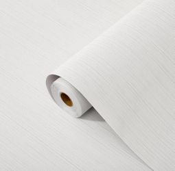 Grasscloth Textured Peel and Stick Wallpaper, Ivory White,24"x394" Thickened,Self-Adhesive,Vinyl,LinenEmbossed,Contact Paper for Walls, Cabinets, Bedr
