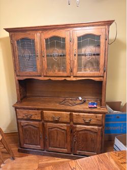 2 piece china cabinet