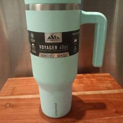 Hydrapeak Voyager 40oz Stainless Steel Insulated Tumbler - Mint
