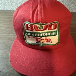 Vintage Trucker Hat "Bud of California " from Dole.