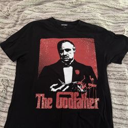 Old Navy Men’s Medium Godfather Black T-Shirt