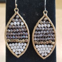 Beaded Earrings On Wires