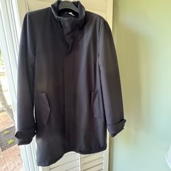 New Zara Men Long Coat Jacket Size XL