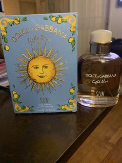 Dolce & Gabbana DOLCE&GABBANA Men's Light Blue Sun Eau de Toilette