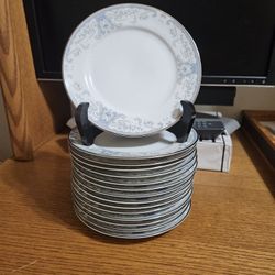 Lenox White Heather Salad Plate Vintage 