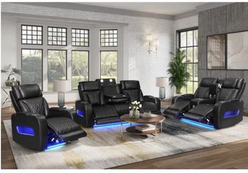Reclinables hermosos con Luz y Bluetooth 🔥🎀🔥🎀🔥🎀🔥🎀🔥🚛📦