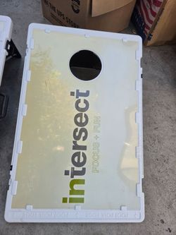 Intersect Cornhole Board Game