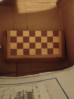 1986 Wooden Chess Board
